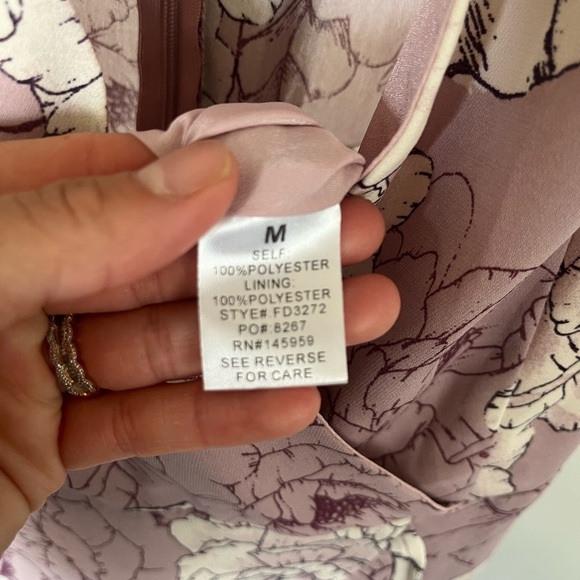 Dress Forum Lavender Sleeveless V-neck Wrap Dress - Picture 3 of 5